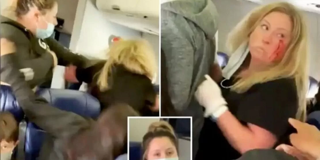 Dura condena contra  la mujer que agredió a golpes a una azafata en pleno vuelo