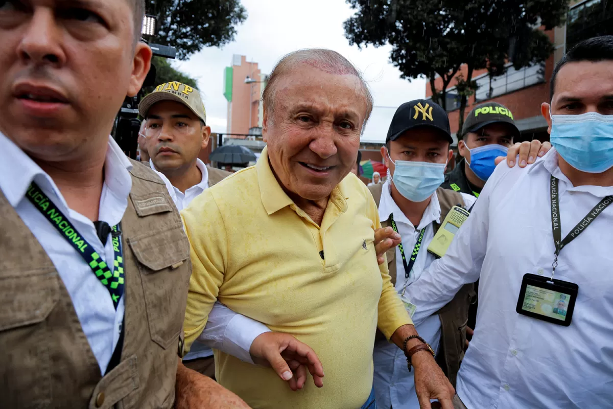 SORPRESA. Hernández, el candidato que niega el mote de “populista” y proviene de fuera de la política. 