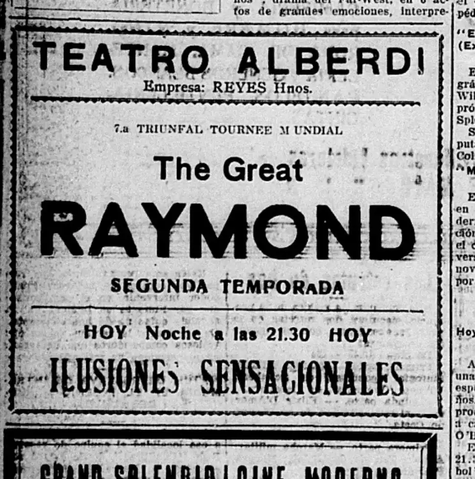 PROPAGANDA. Publicidad de las presentaciones del artista yanki.