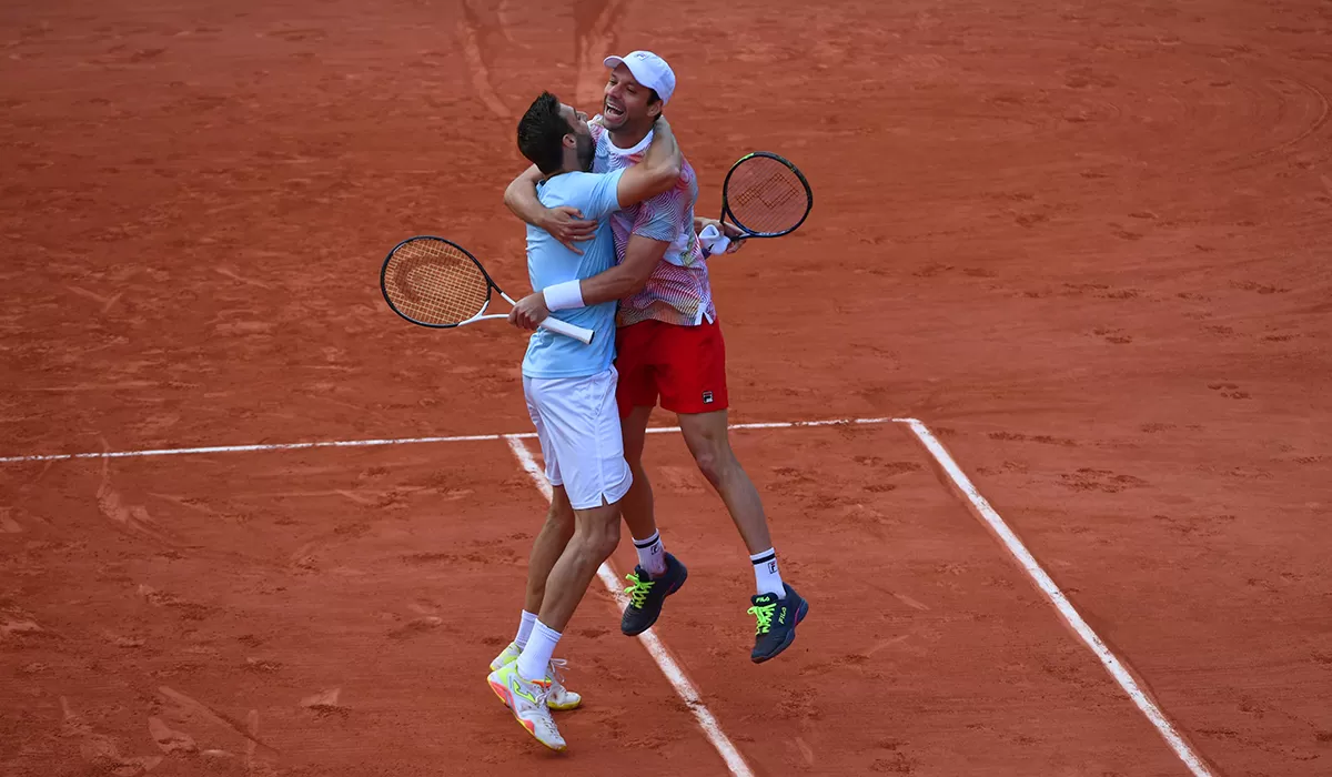 AVANCE. El argentino Zeballos es semifinalista de Roland Garros en dobles, junto al español Granollers.