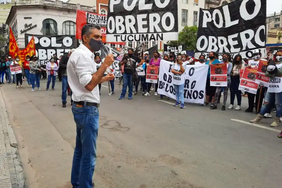 Dirigente del Partido Obrero, Martín Correa