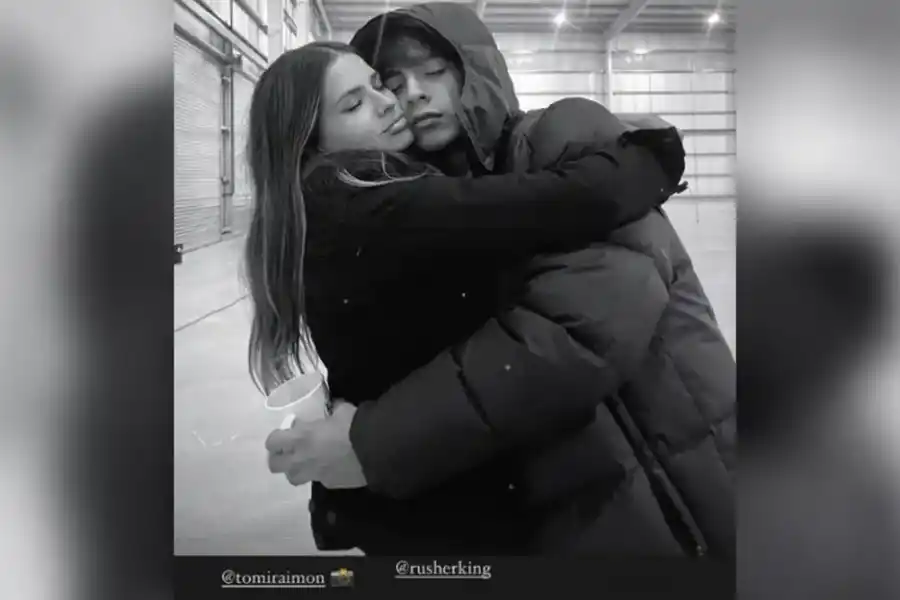 La foto que confirma la relación entre la 