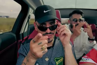 Video: se difundieron imágenes del accidente que sufrió El Noba