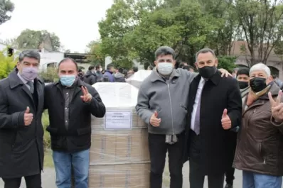 Repartieron 3.600 luminarias de bajo consumo entre 37 comunas rurales