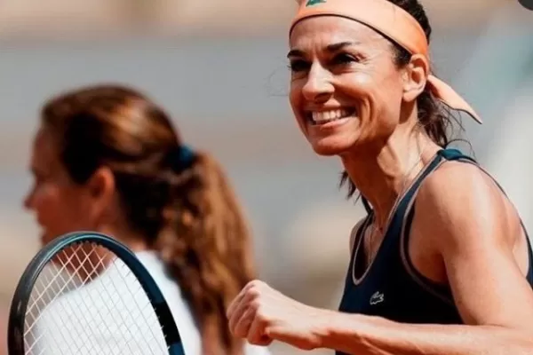 Torneo de Leyendas: Sabatini tuvo un regreso triunfal