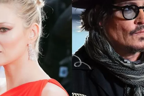 Johnny Depp y Kate Moss se reencontraron en Londres