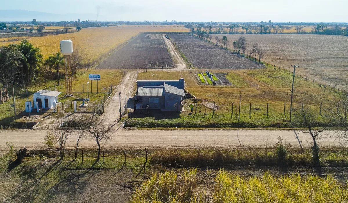 PRODUCCIÓN. El municipio de Bella Vista construye una granja para diversificar la producción.