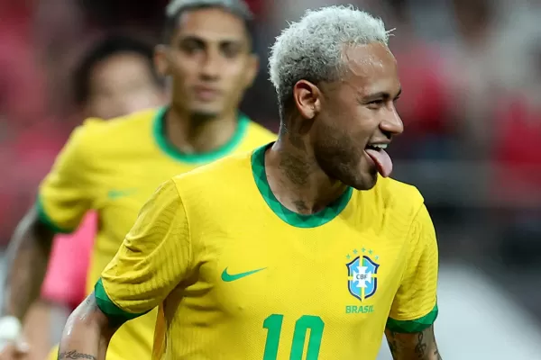 Brasil goleó a Corea del Sur con un doblete de Neymar