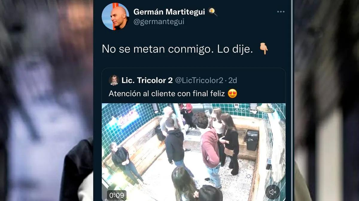 Germán Martitegui se volvió tendencia por un desenfrenado video que lo convirtió en héroe