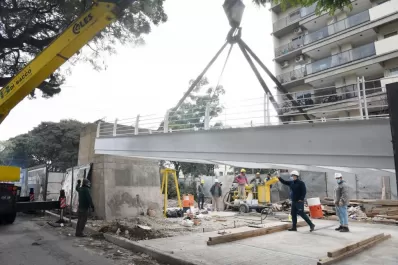 El nuevo puente de Mate de Luna al 2.100, a un paso de ser inaugurado
