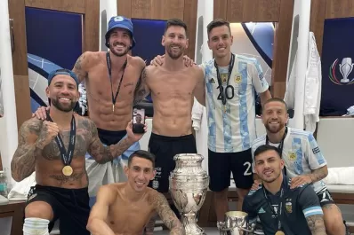 Selección Argentina: sin descanso, pero felices