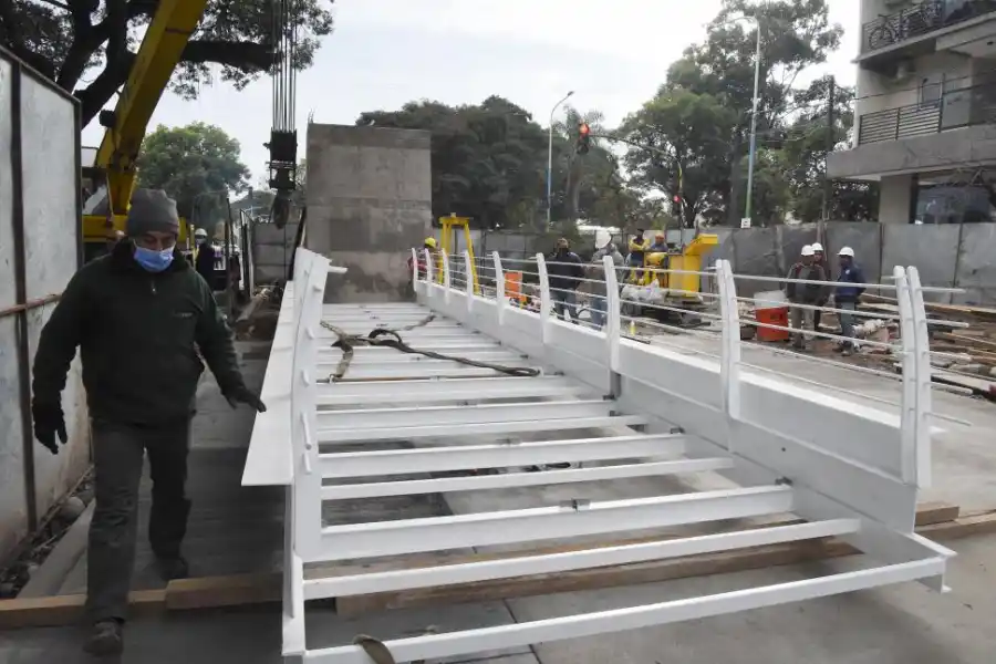 El nuevo puente de Mate de Luna al 2.100, a un paso de ser inaugurado