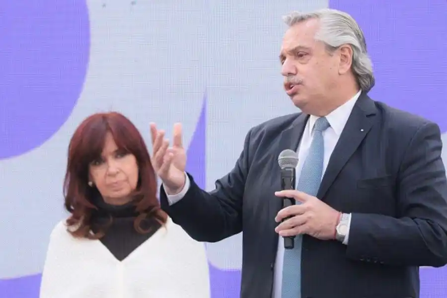ALBERTO FERNÁNDEZ Y CRISTINA KIRCHNER.