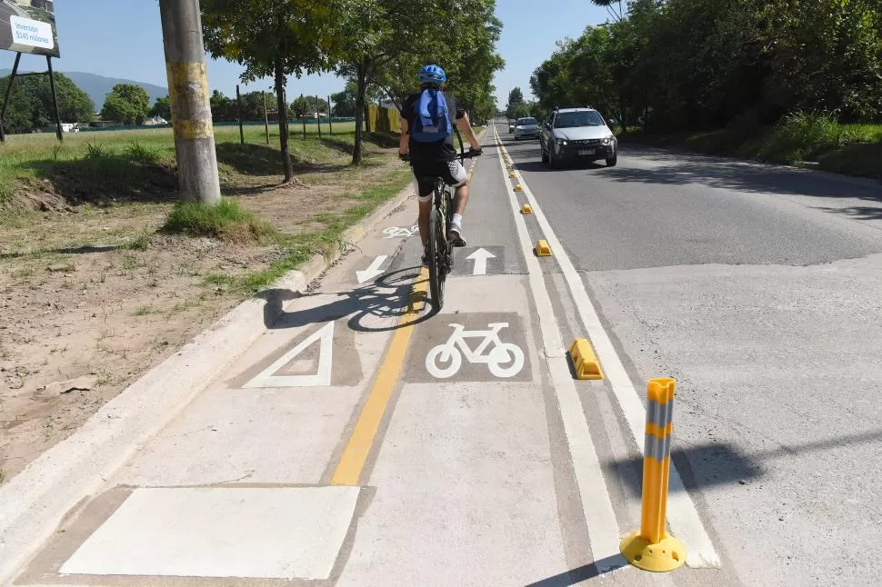 MEJORAR EL TRÁNSITO. Los legisladores advirtieron que se deben considerar las ciclovías en la provincia. 