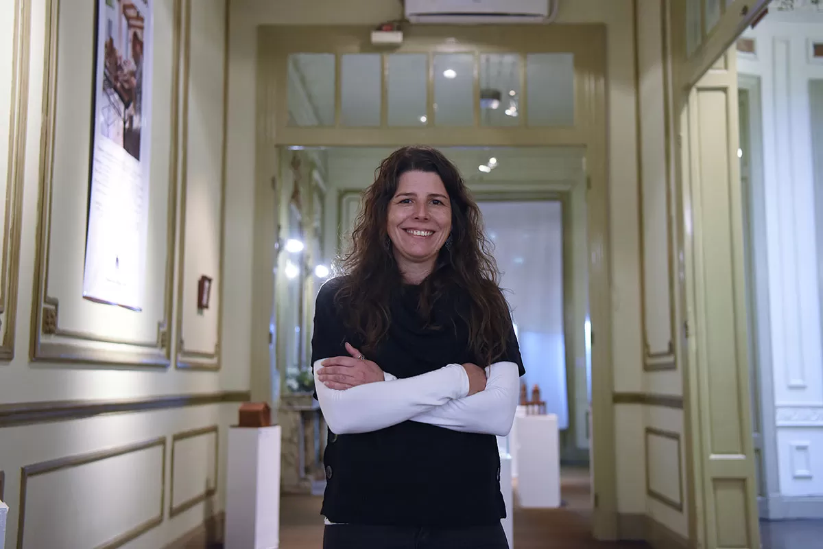 ASUMIENDO DESAFÍOS. María del Pilar Ríos accedió por concurso al cargo de directora del centro cultural. 