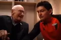Video: el Pulga Rodríguez emocionó a un hincha que cumplía 101 años