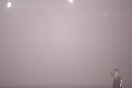 No se ve nada: la niebla complicó la visita de San Martín a Defensores de Belgrano