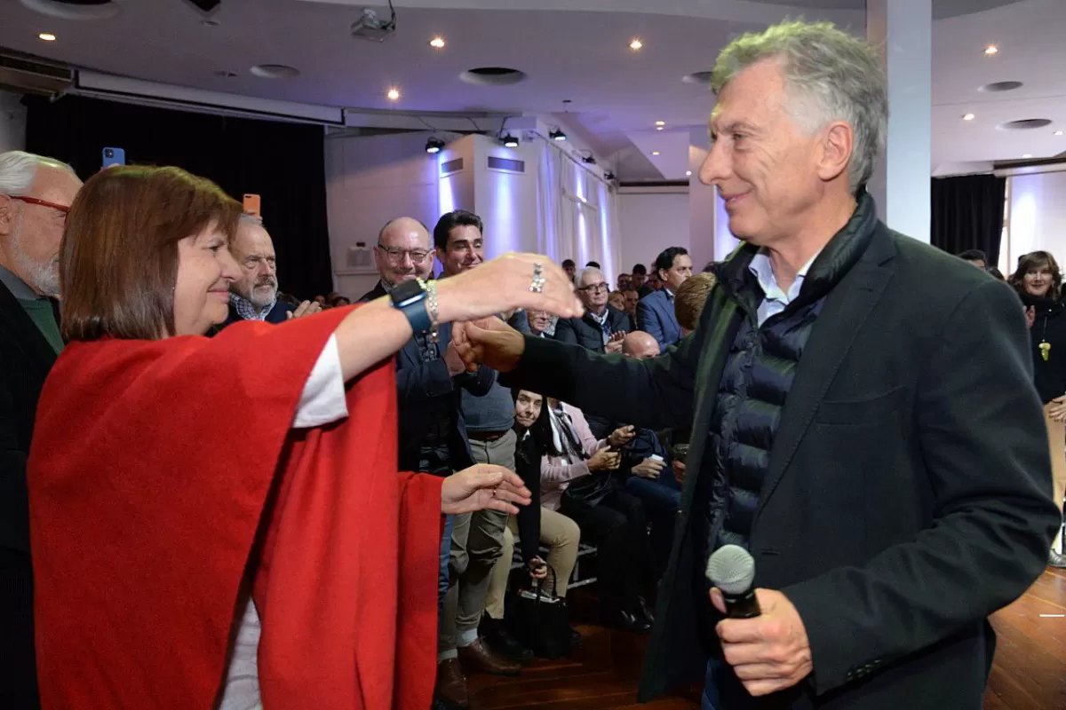 Patricia Bullrich tiene el respaldo de Macri.