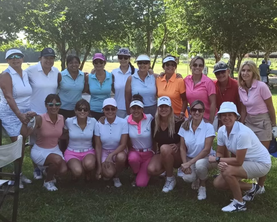 PARA ELLAS. El evento apunta a alentar a mujeres a sumarse al mundo del golf. Gentileza de Ana Sueldo