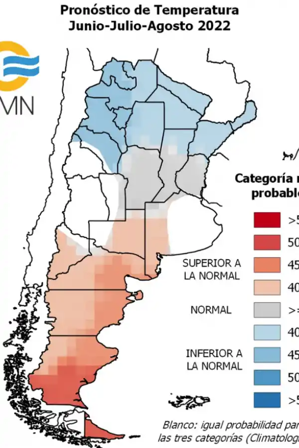El invierno en Tucumán tendrá temperaturas inferiores a las normales