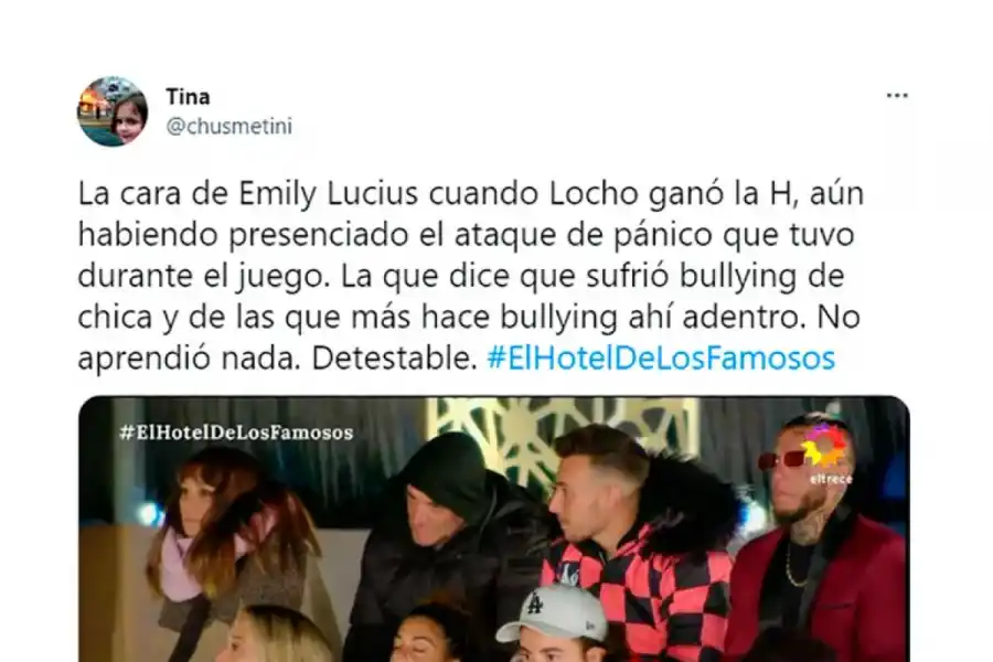 Hotel de Los Famosos: Emily Lucius fue repudiada en redes sociales y decidió cerrarlas