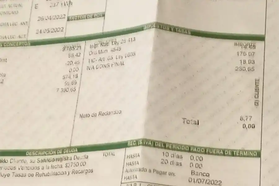 Por qué miles de usuarios de EDET recibieron facturas por $0 en Tucumán