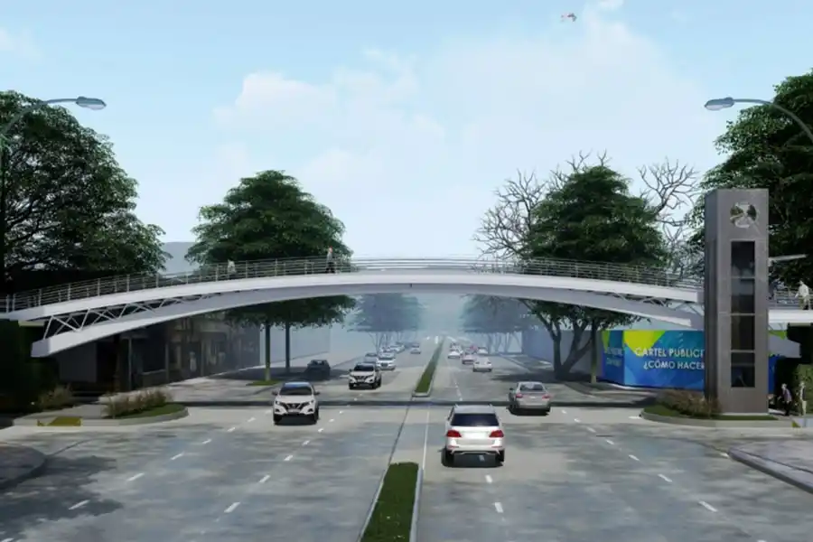 ÚLTIMAS ETAPAS. Con la llegada de los puentes y pasarelas, se continuará con la instalación de la obra.