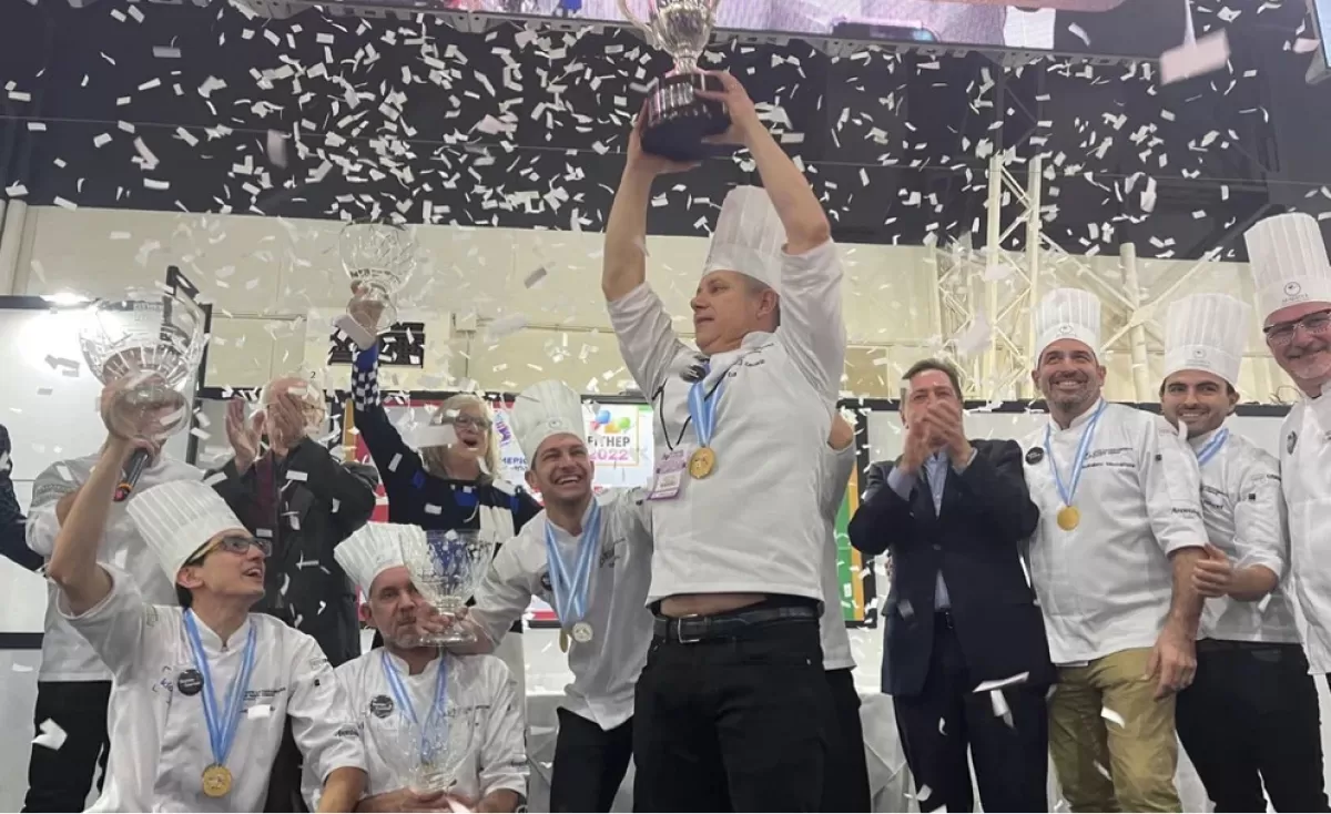 Argentina se consagró campeón latinoamericano en helados artesanales.