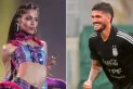 Muy enamorados: Rodrigo De Paul publicó su primera foto con Tini Stoessel
