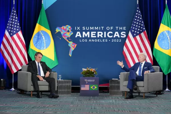 Bolsonaro calificó de fantástica la reunión con Biden