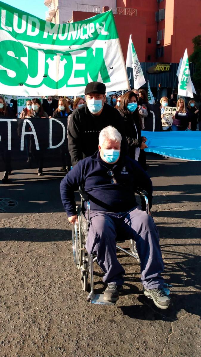 Córdoba: un sindicalista fue arrastrado 100 metros por una camioneta en una protesta