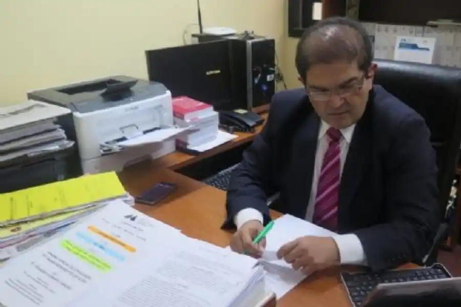 INVESTIGADOR. El fiscal Edgardo Sánchez estuvo al frente de la causa.  