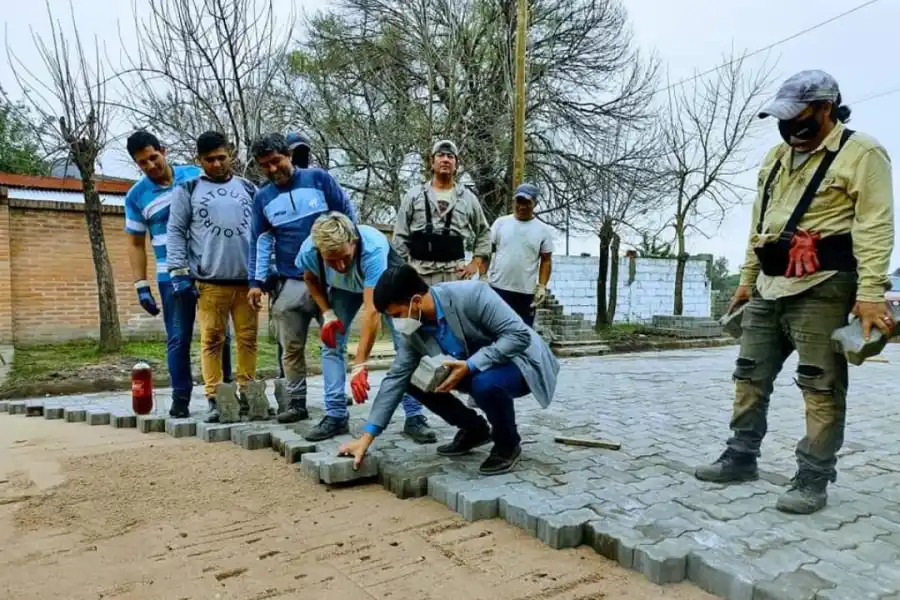 En Bella Vista realizan obras para mejorar la infraestructura de la ciudad