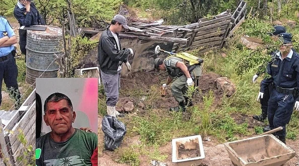 Los restos de Silvero estaban en un basural