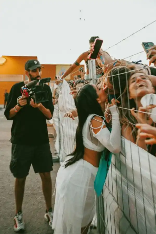 La imagen que la cantante subió a sus redes sociales.