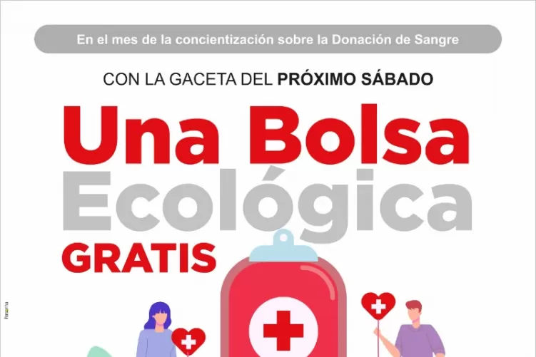 Junio, mes de la donación de sangre: LA GACETA te regala una bolsa ecológica