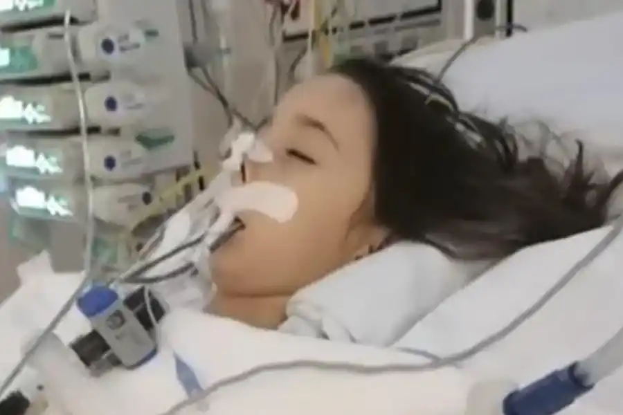 Aby hospitalizada. Foto Univisión