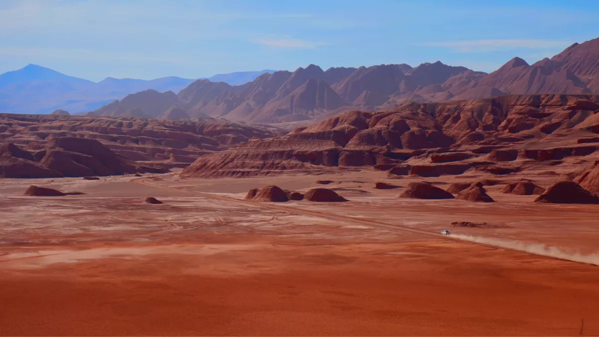 Desierto del Diablo. La Puna argentina es uno de los ambientes más parecidos a Marte en el planeta Tierra