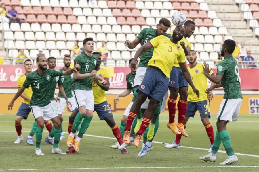 AMISTOSO. Arabia cayó ante Colombia hace 11 días. Luego perdió con Venezuela.