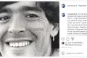 Hackearon la cuenta de Instagram de Maradona: ¿qué pusieron?