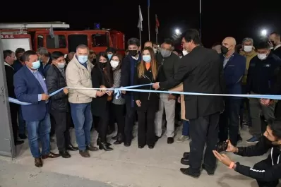 En Banda del Río Salí, Jaldo inauguró la base operativa de Bomberos y Defensa Civil