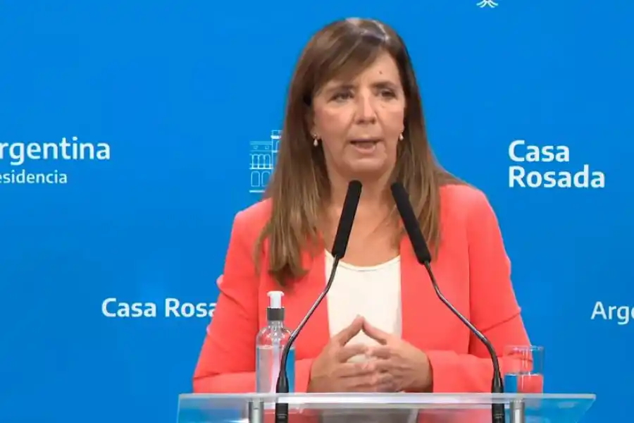 No hay ningún tipo de cepo o restricción que esté pensando el Gobierno o que se vaya a anunciar en las últimas horas. Lo puedo descartar absolutamente. Gabriela Cerruti, portavoz presidencial