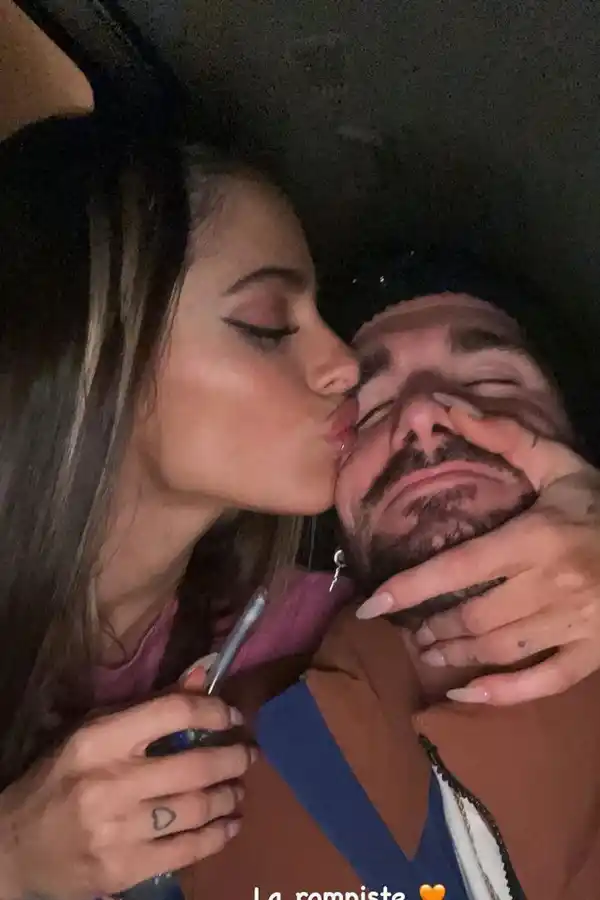 La primera foto que publicó De Paul junto a Tini Stoessel.