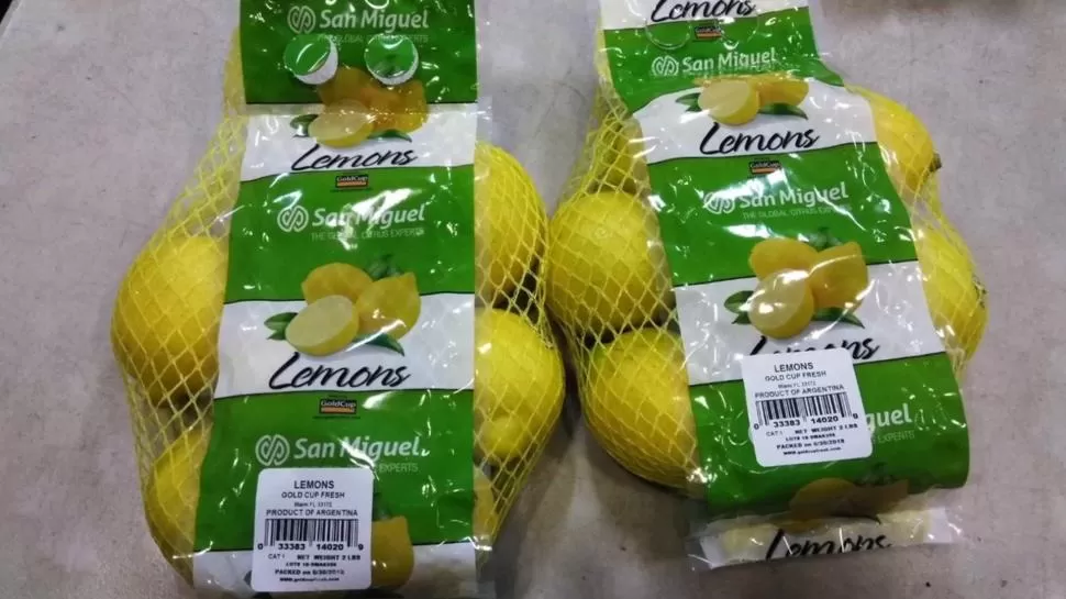 DATO. San Miguel procesa más de 340.000 t de limón desde sus operaciones de Argentina, Uruguay y Sudáfrica.   