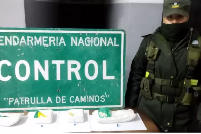 Detuvieron a dos pasajeras con más de tres kilos de cocaína