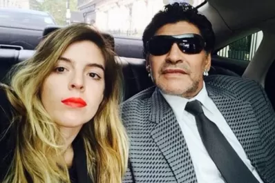 Dalma recordó a Diego Maradona en el Día del Padre con una emotiva anécdota