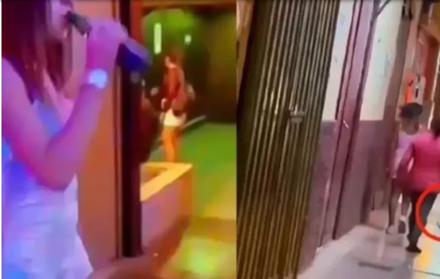Video: mamá sacó a “cintazos” a su hija de un baile