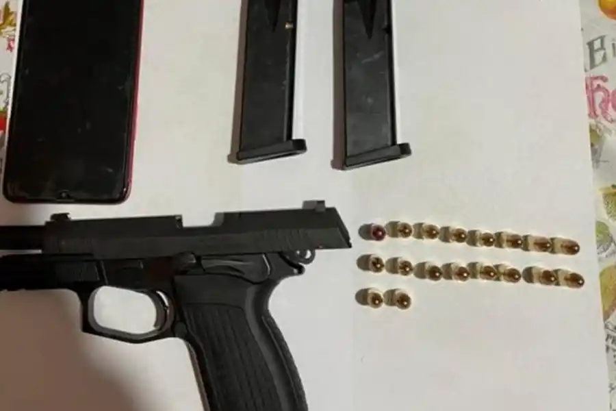 Allanamiento en Las Talitas.