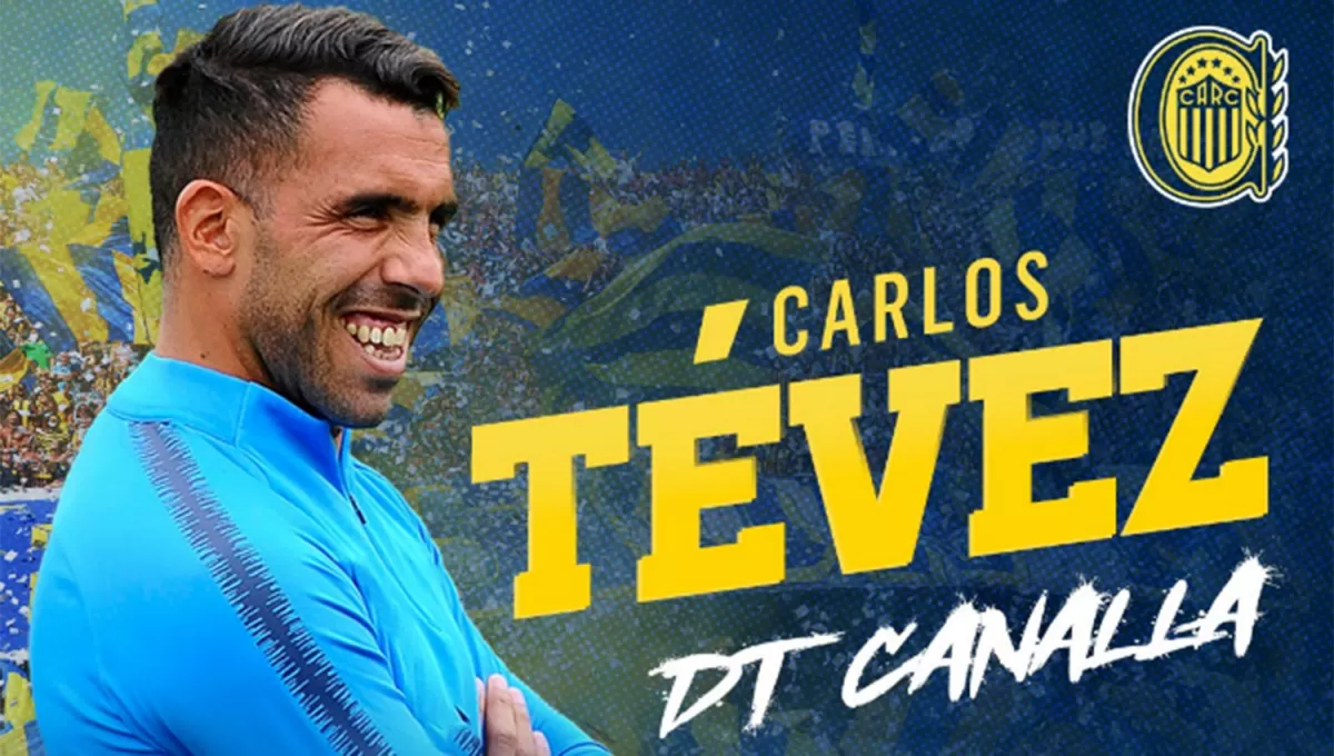 NUEVA EXPERIENCIA. A un año de su retiro, Carlos Tevez se probará el buzo de entrenador en Rosario Central.