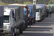 Paro de transportistas: “Una protesta pacífica, a la orilla de la ruta”
